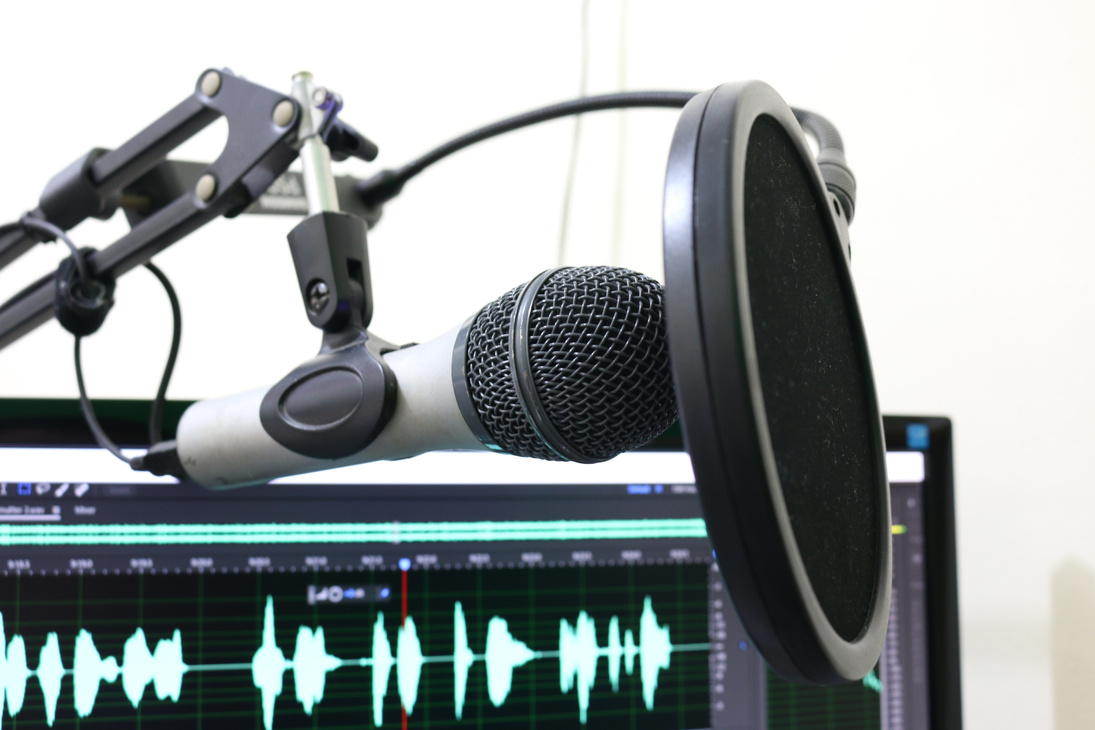 A Microphone and Monitor